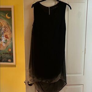 Elegant Black Sleeveless Dress